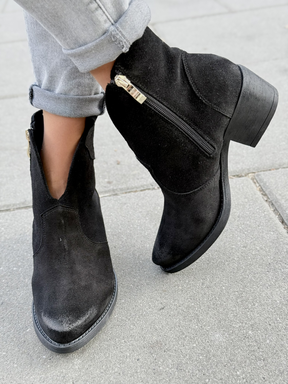 Kowbojki OLEKSY z naturalnej skóry polskiej produkcji