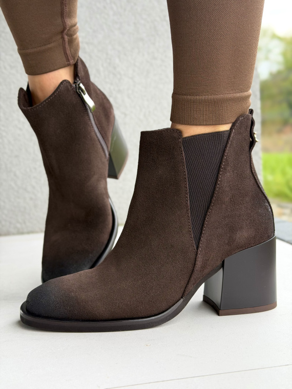 Botki OLEKSY ze skóry naturalnej Polskiej produkcji