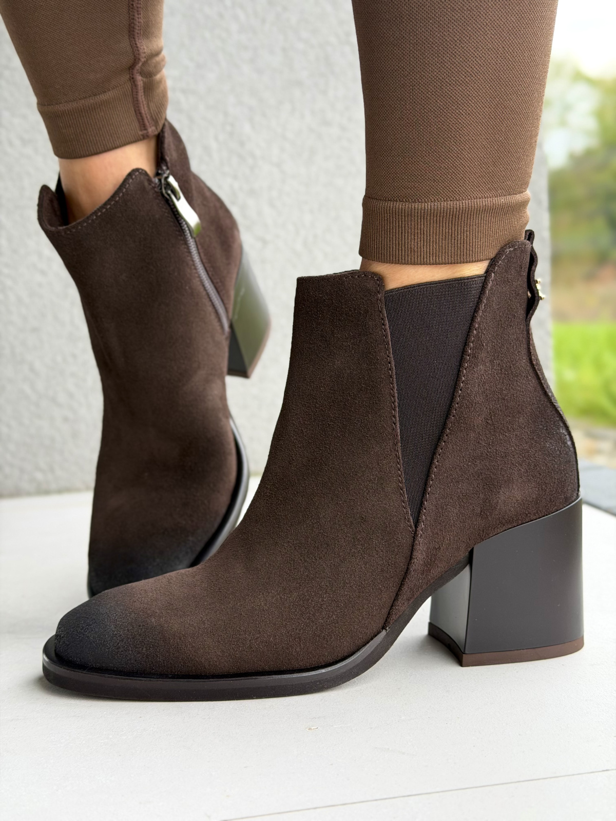 Botki OLEKSY ze skóry naturalnej Polskiej produkcji