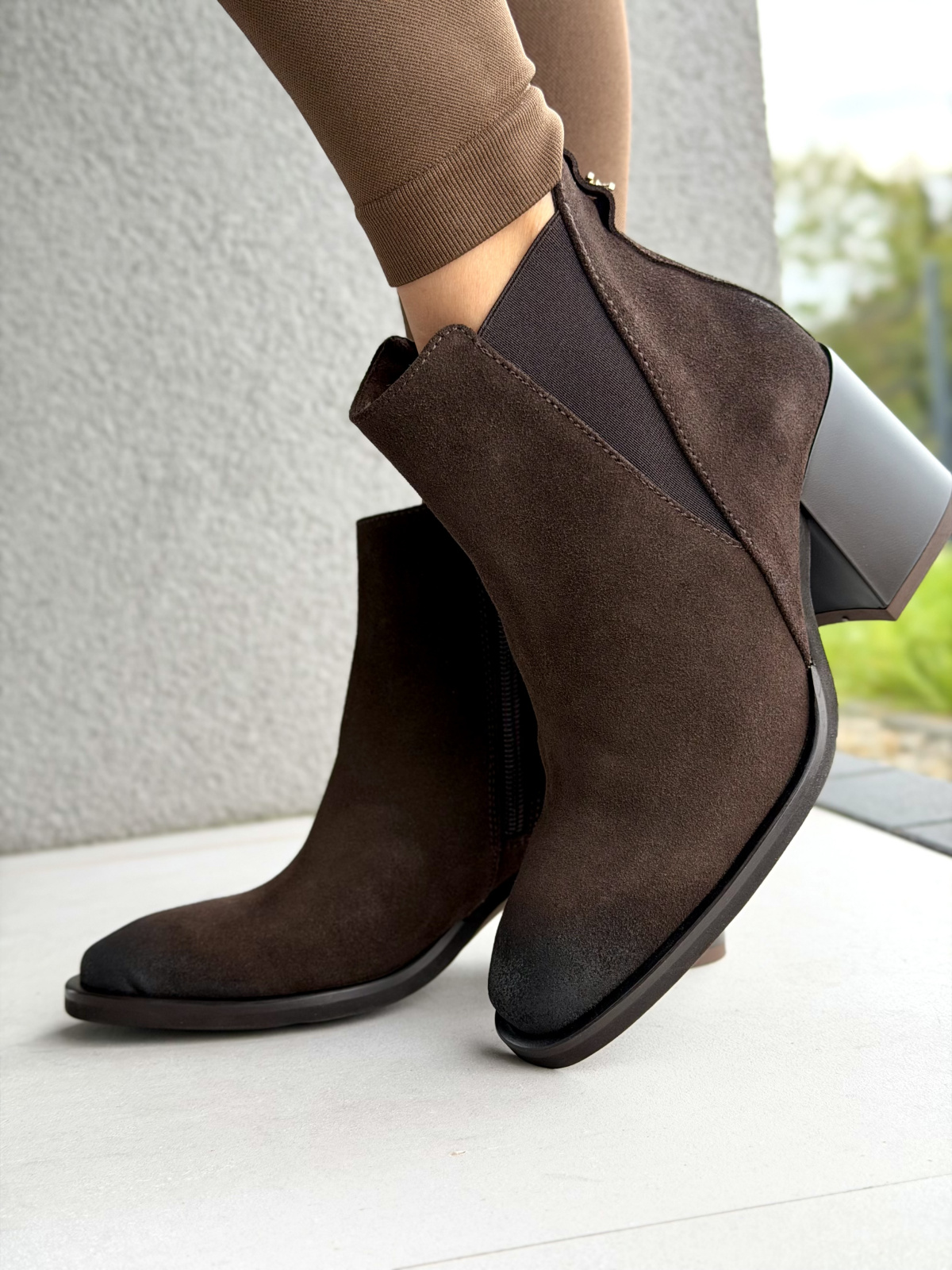 Botki OLEKSY ze skóry naturalnej Polskiej produkcji