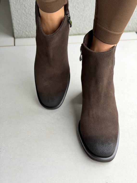 Botki OLEKSY ze skóry naturalnej Polskiej produkcji