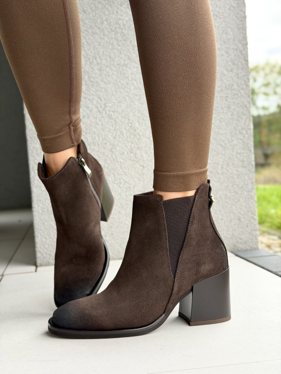 Botki OLEKSY ze skóry naturalnej Polskiej produkcji