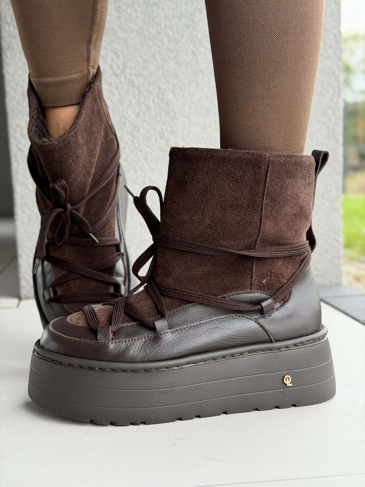 OLEKSY – eleganckie śniegowce ze skóry naturalnej, stworzone w Polsce