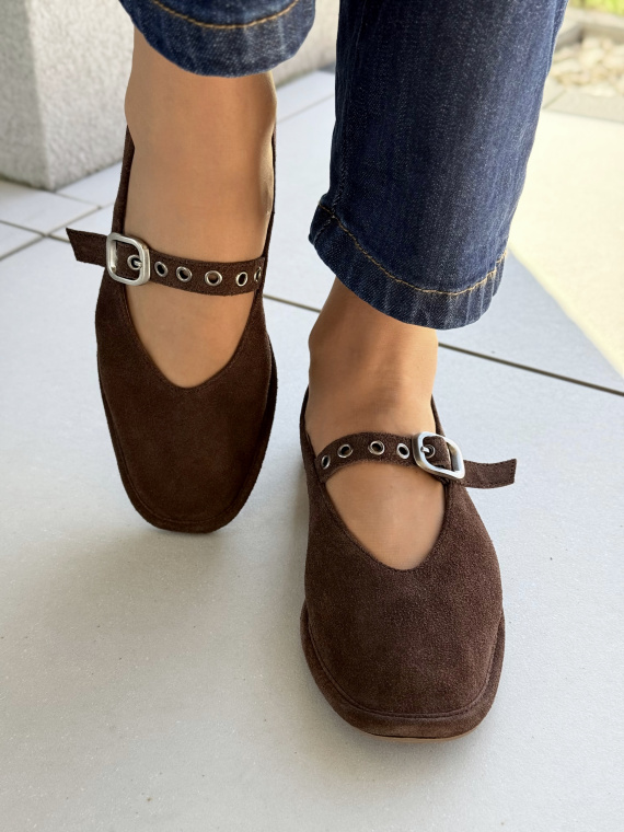 Miękkie Baleriny z Naturalnej Skóry – Komfort, który Pokochasz