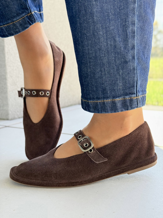 Miękkie Baleriny z Naturalnej Skóry – Komfort, który Pokochasz