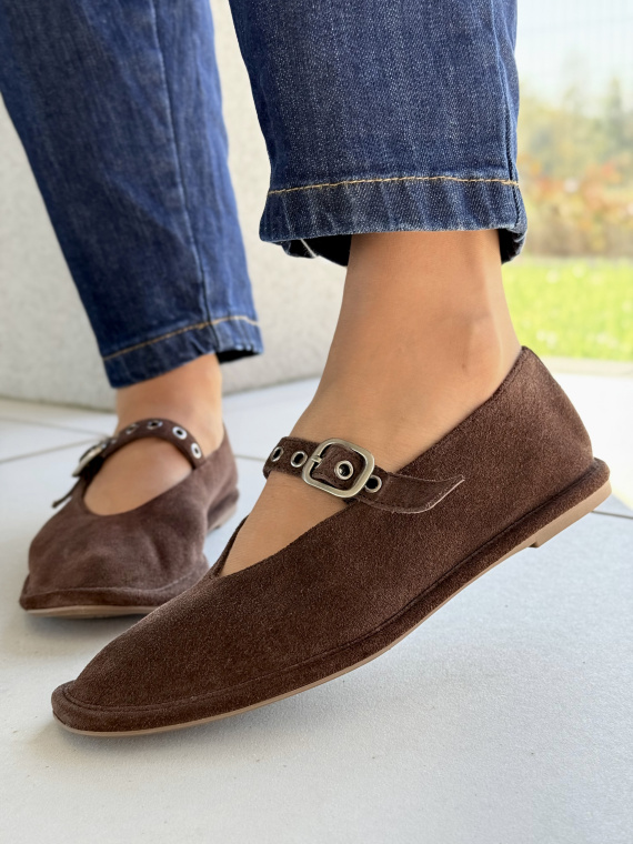 Miękkie Baleriny z Naturalnej Skóry – Komfort, który Pokochasz