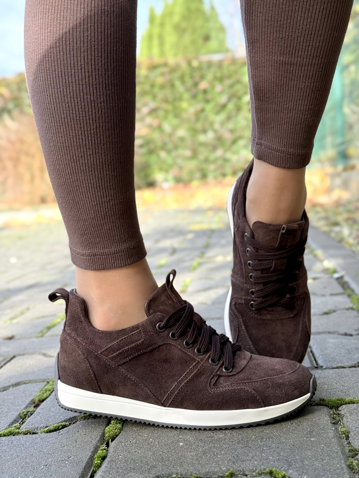 OLEKSY – damskie sneakersy ze skóry naturalnej Polskiej produkcji