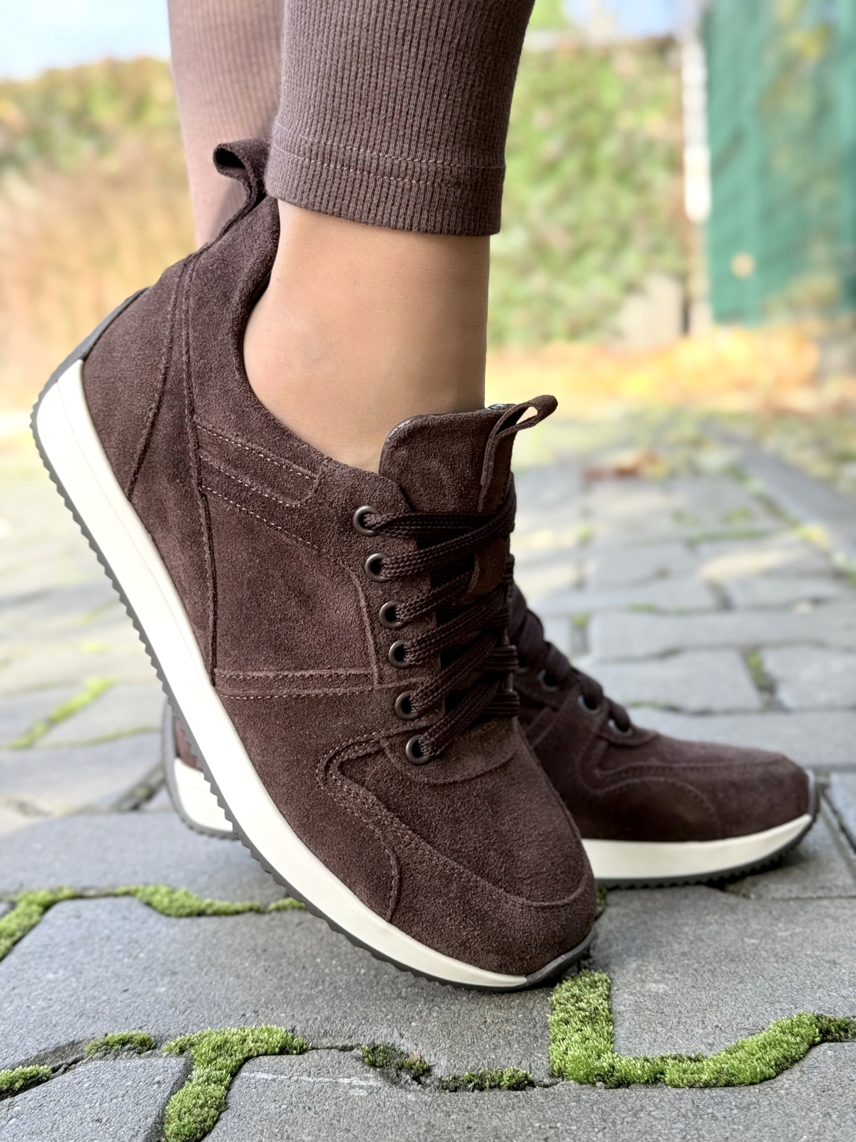 OLEKSY – damskie sneakersy ze skóry naturalnej Polskiej produkcji