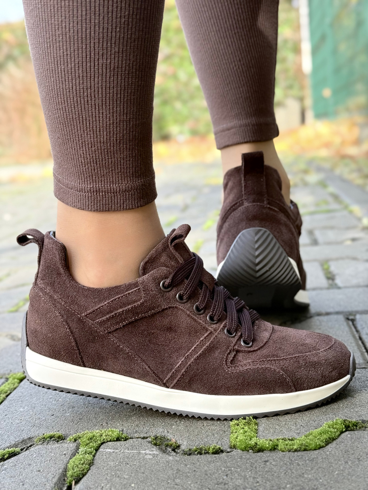 OLEKSY – damskie sneakersy ze skóry naturalnej Polskiej produkcji