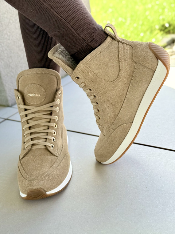 Naturalna skóra, polska jakość – sneakersy OLEKSY