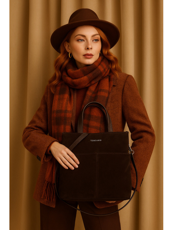 Torebka damska ze skóry naturalnej