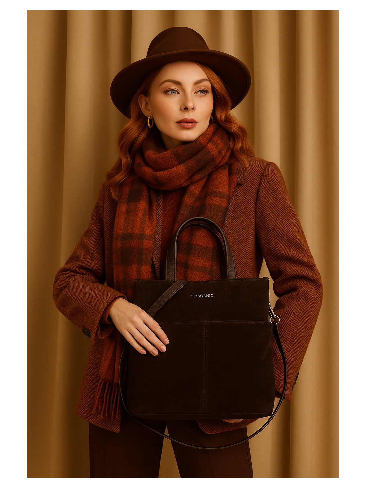 Torebka damska ze skóry naturalnej