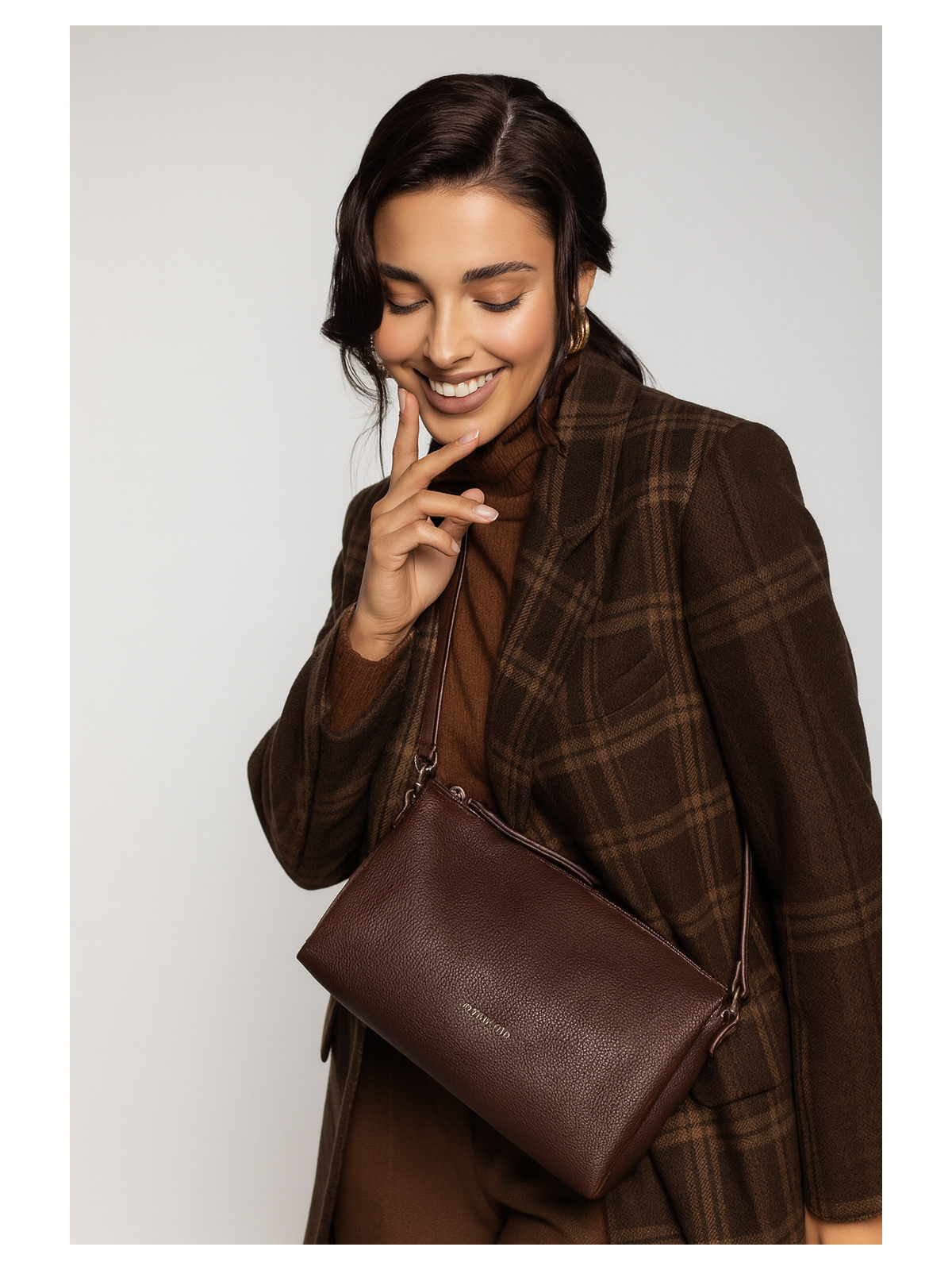 Torebka damska ze skóry naturalnej