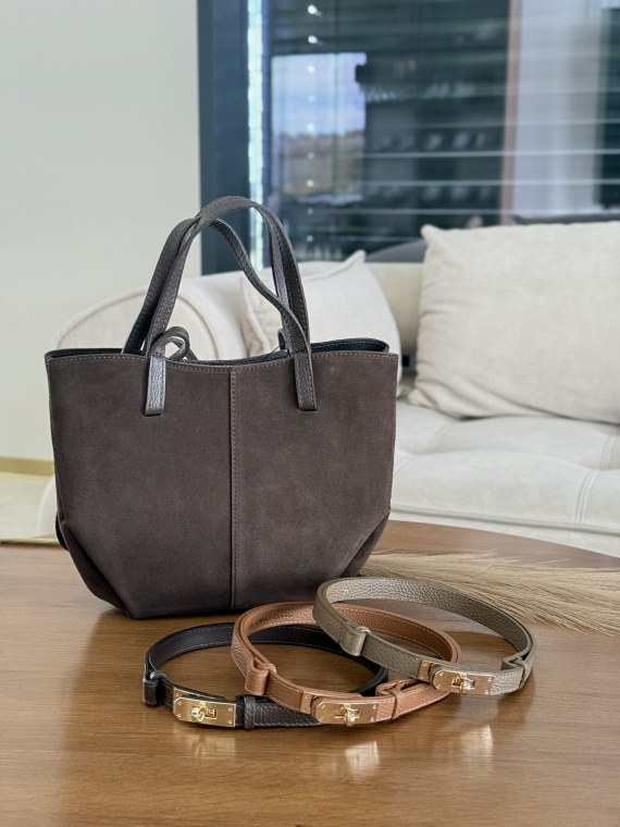 Pasek damski ze skóry naturalnej