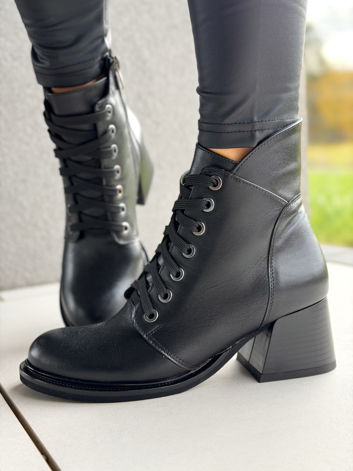 Botki ze skóry naturalnej OLEKSY – polska jakość w każdym kroku