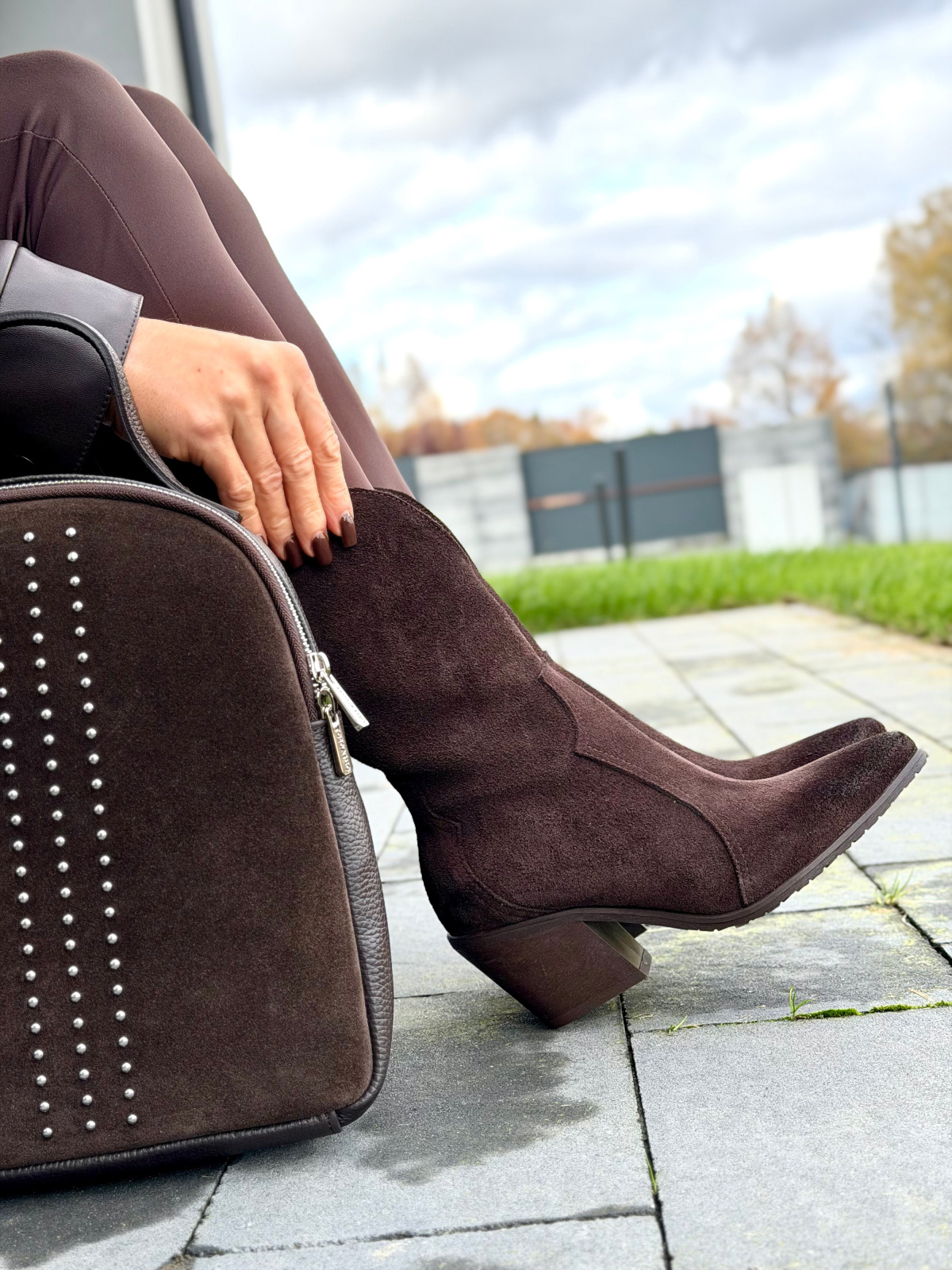 OLEKSY Natural Leather – kobiece kowbojki szyte w Polsce