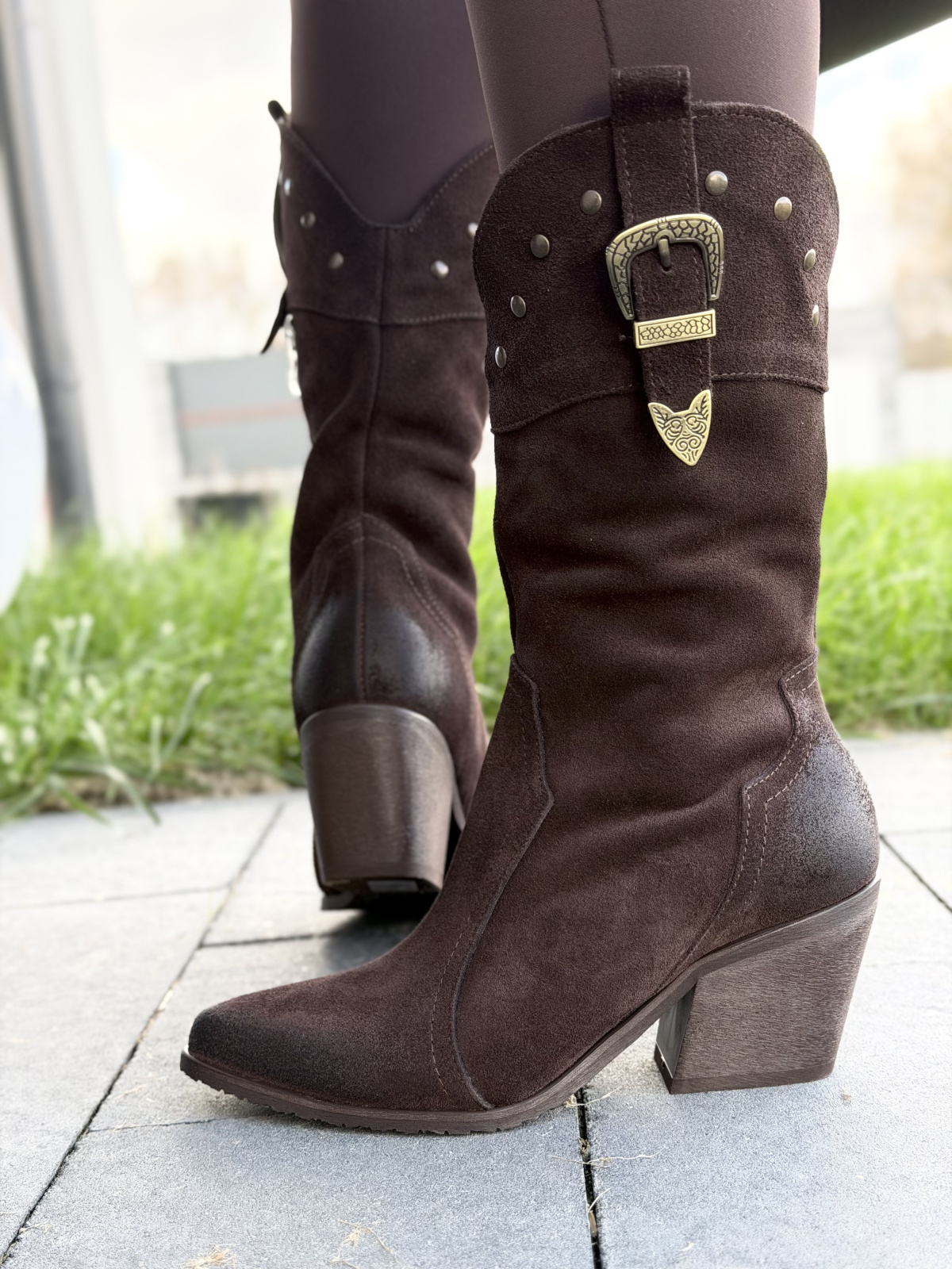 Skórzane kowbojki OLEKSY – stworzony w Polsce luksus na co dzień