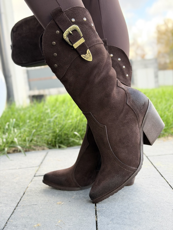 Skórzane kowbojki OLEKSY – stworzony w Polsce luksus na co dzień