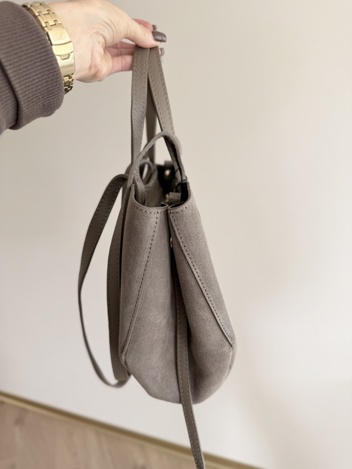 Torebka damska ze skóry naturalnej