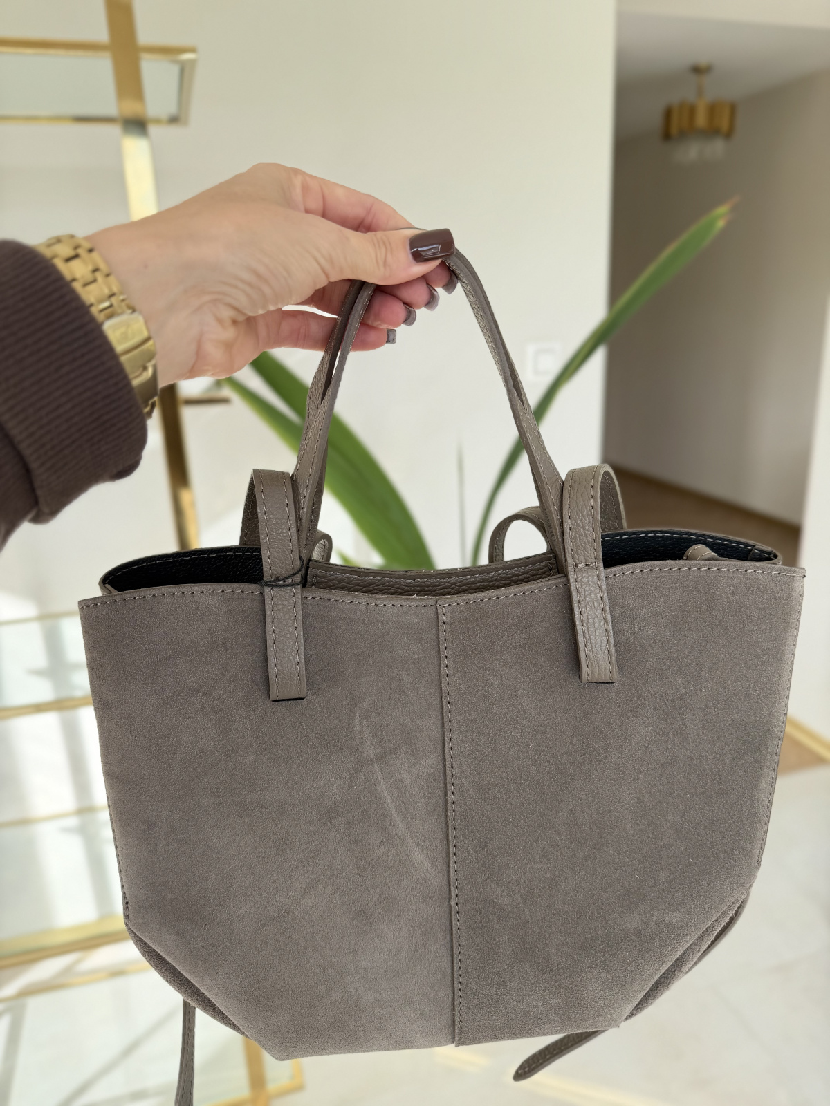 Torebka damska ze skóry naturalnej