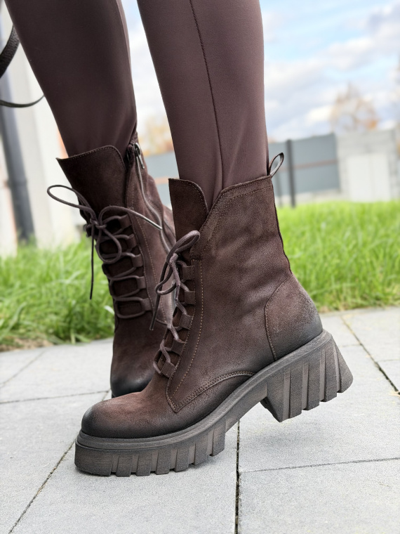 Botki ze skóry naturalnej OLEKSY – polska jakość, światowy styl