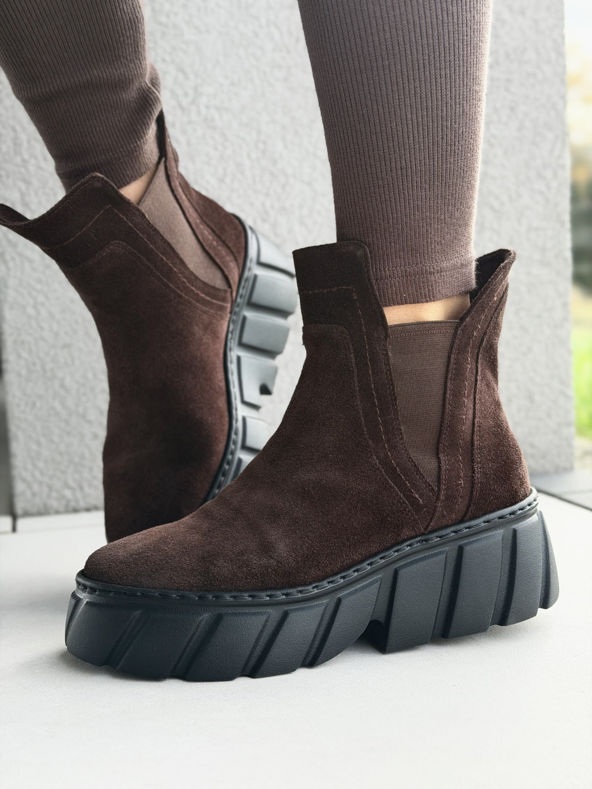 Botki damskie ze skóry naturalnej Polskiej produkcji