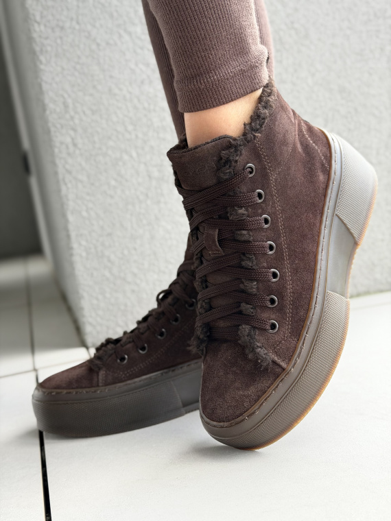 Sneakersy damskie ze skóry naturalnej Polskiej produkcji