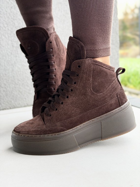 Sneakersy damskie ze skóry naturalnej Polskiej produkcji