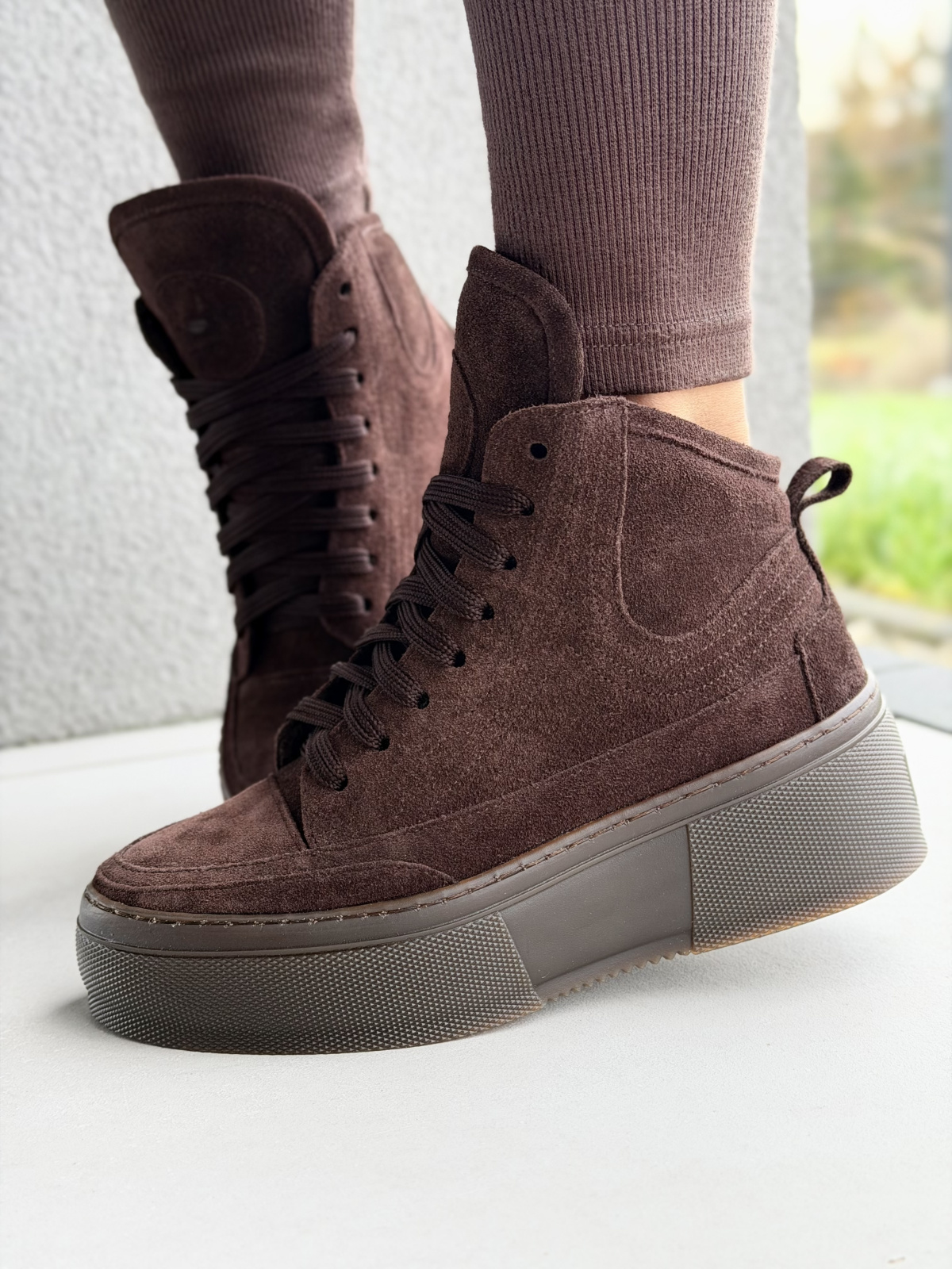 Sneakersy damskie ze skóry naturalnej Polskiej produkcji