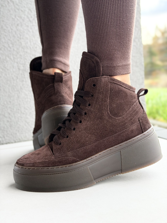 Sneakersy damskie ze skóry naturalnej Polskiej produkcji