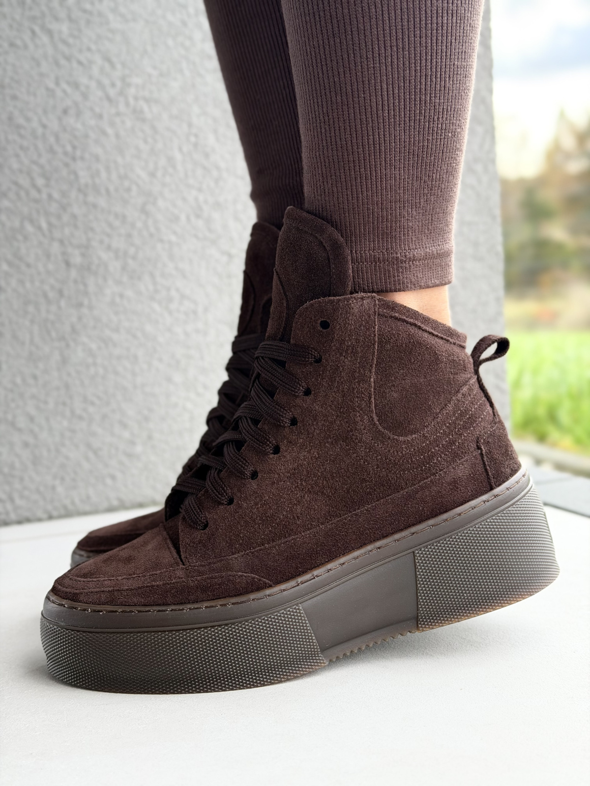 Sneakersy damskie ze skóry naturalnej Polskiej produkcji