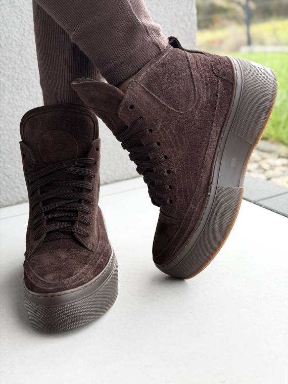 Sneakersy damskie ze skóry naturalnej Polskiej produkcji