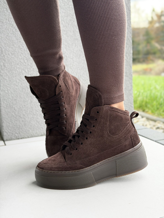 Sneakersy damskie ze skóry naturalnej Polskiej produkcji