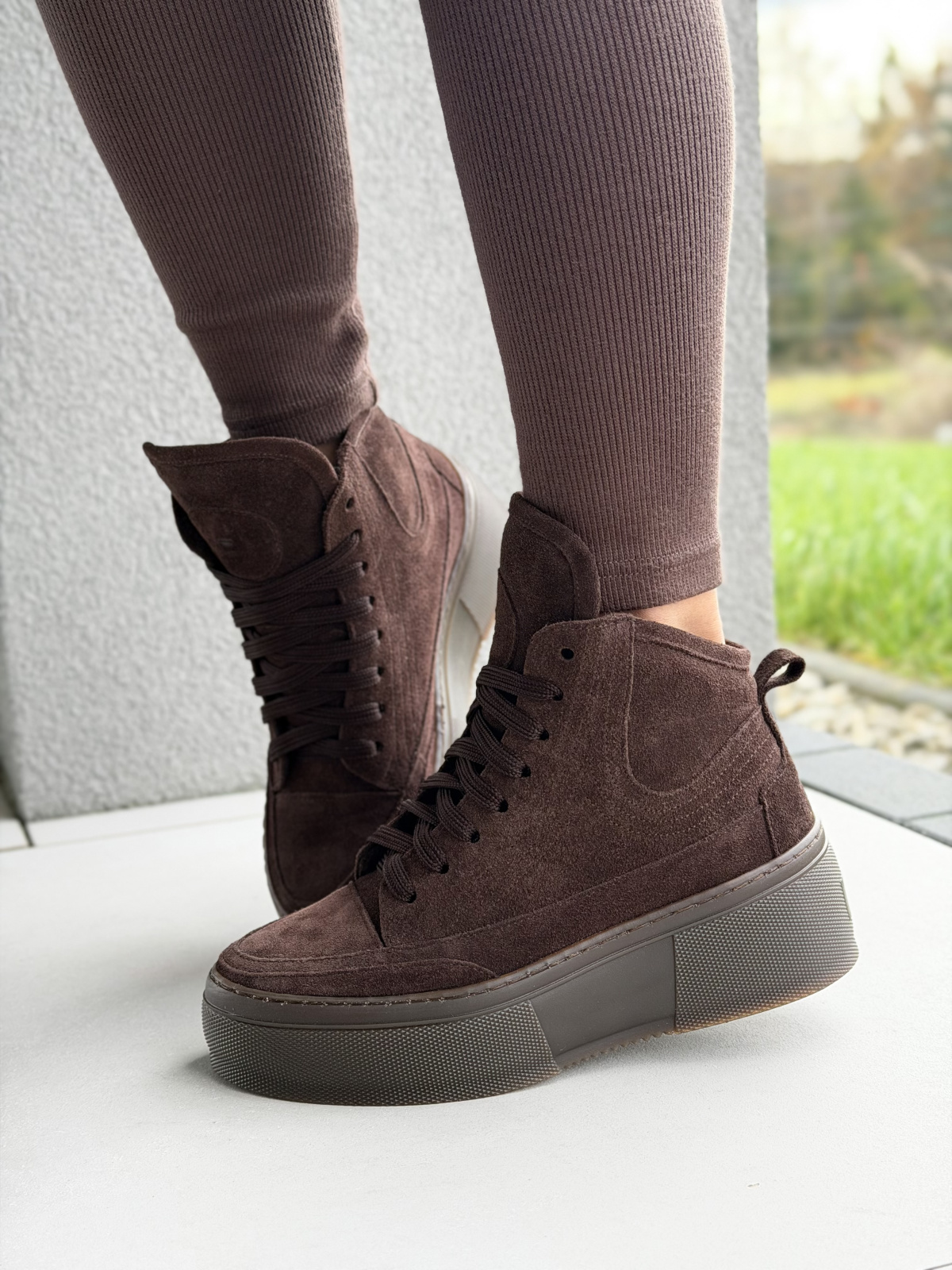 Sneakersy damskie ze skóry naturalnej Polskiej produkcji