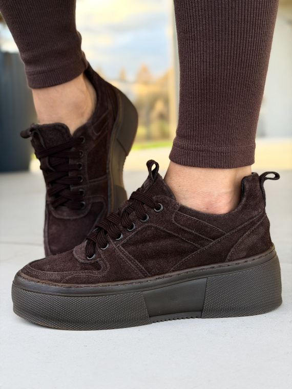 Sneakersy damskie skórzane OLEKSY Polskiej produkcji