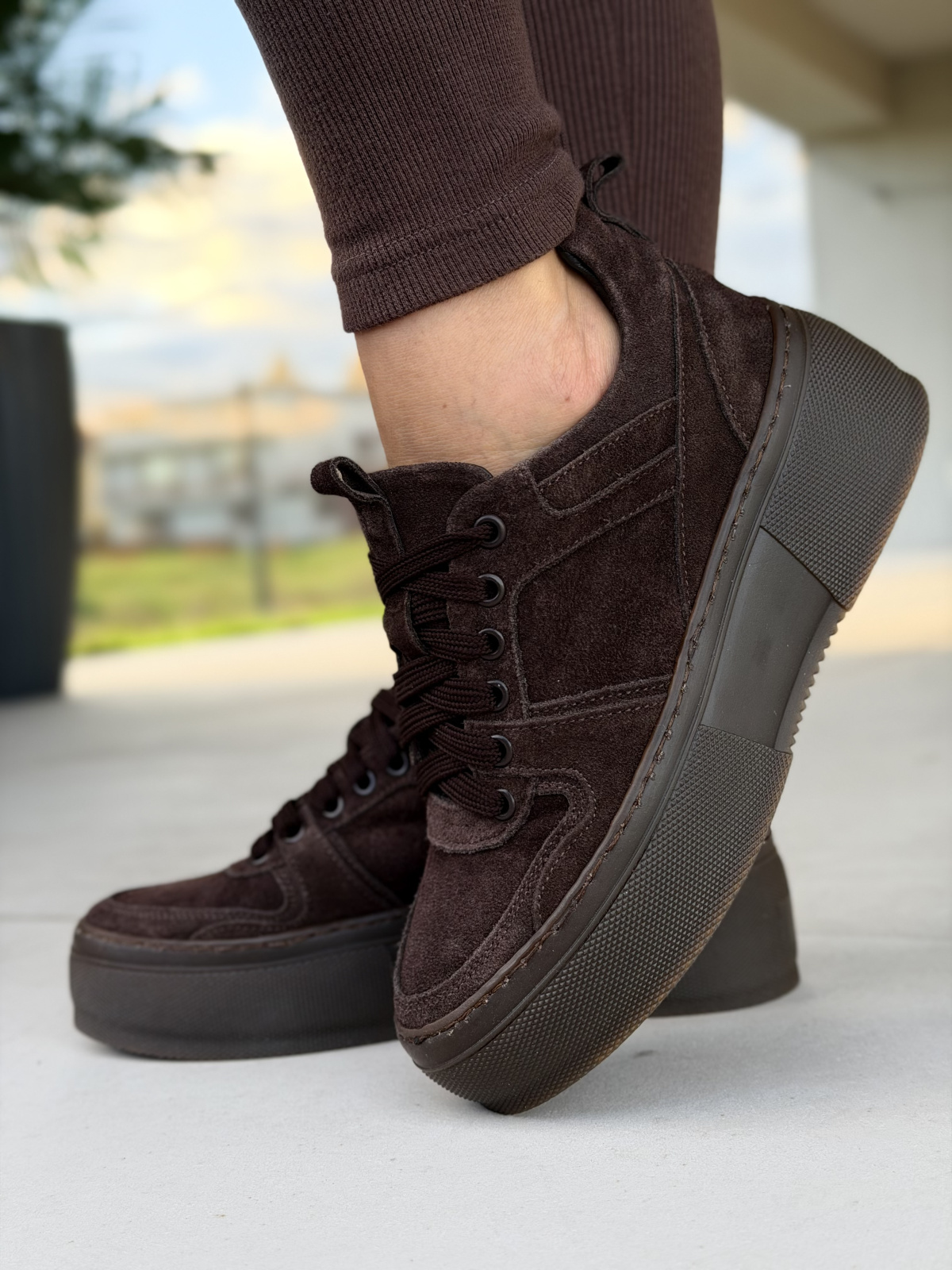 Sneakersy damskie skórzane OLEKSY Polskiej produkcji