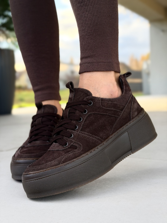 Sneakersy damskie skórzane OLEKSY Polskiej produkcji