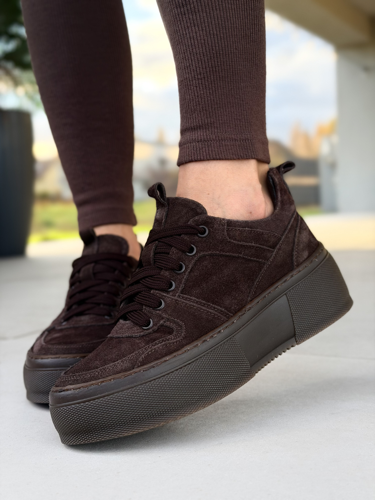 Sneakersy damskie skórzane OLEKSY Polskiej produkcji