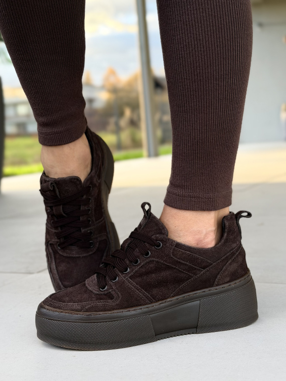 Sneakersy damskie skórzane OLEKSY Polskiej produkcji