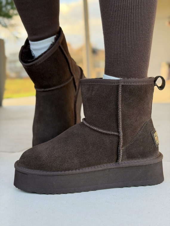 Śniegowce ze skóry naturalnej dla kobiet ceniących jakość