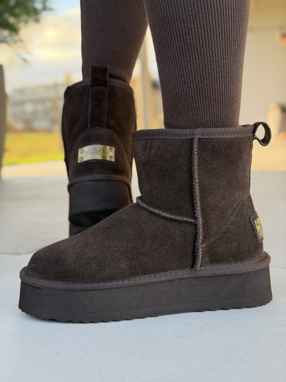 Śniegowce ze skóry naturalnej dla kobiet ceniących jakość