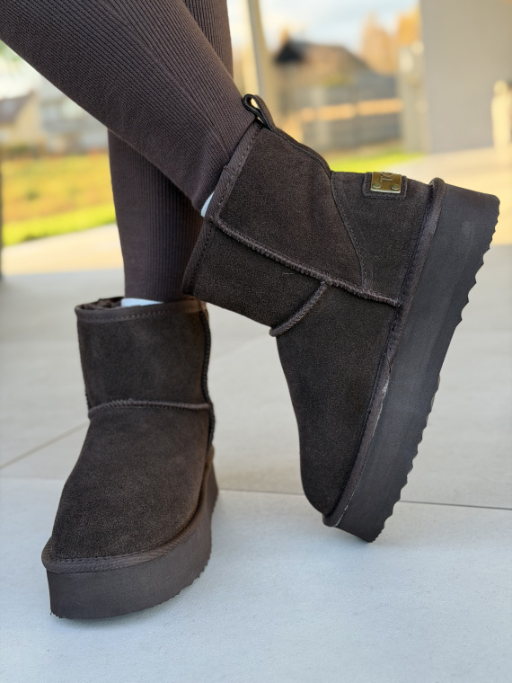 Śniegowce ze skóry naturalnej dla kobiet ceniących jakość