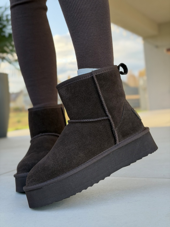 Śniegowce ze skóry naturalnej dla kobiet ceniących jakość