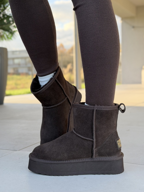 Śniegowce ze skóry naturalnej dla kobiet ceniących jakość