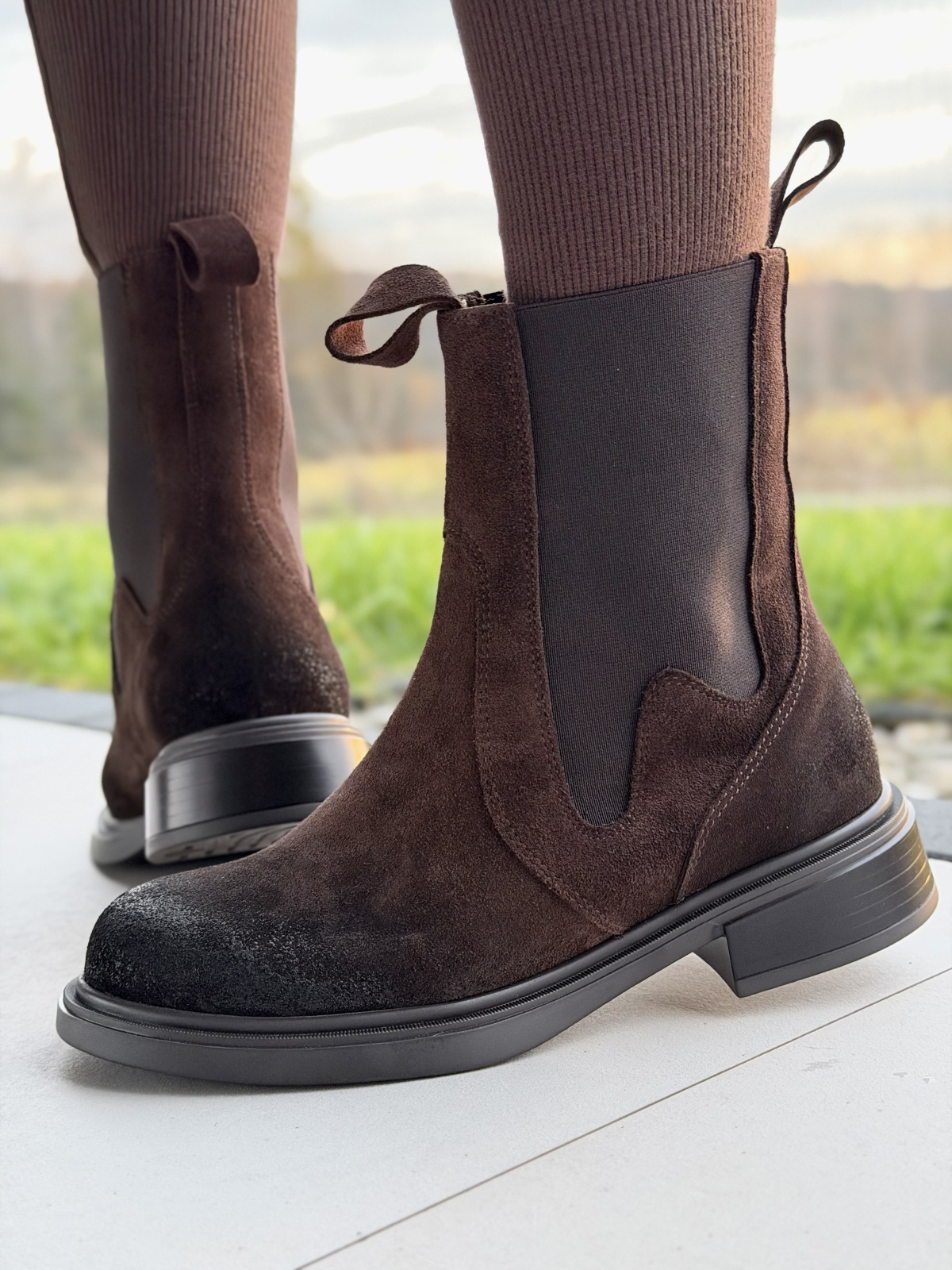 Botki OLEKSY ze skóry naturalnej – Polskiej produkcji