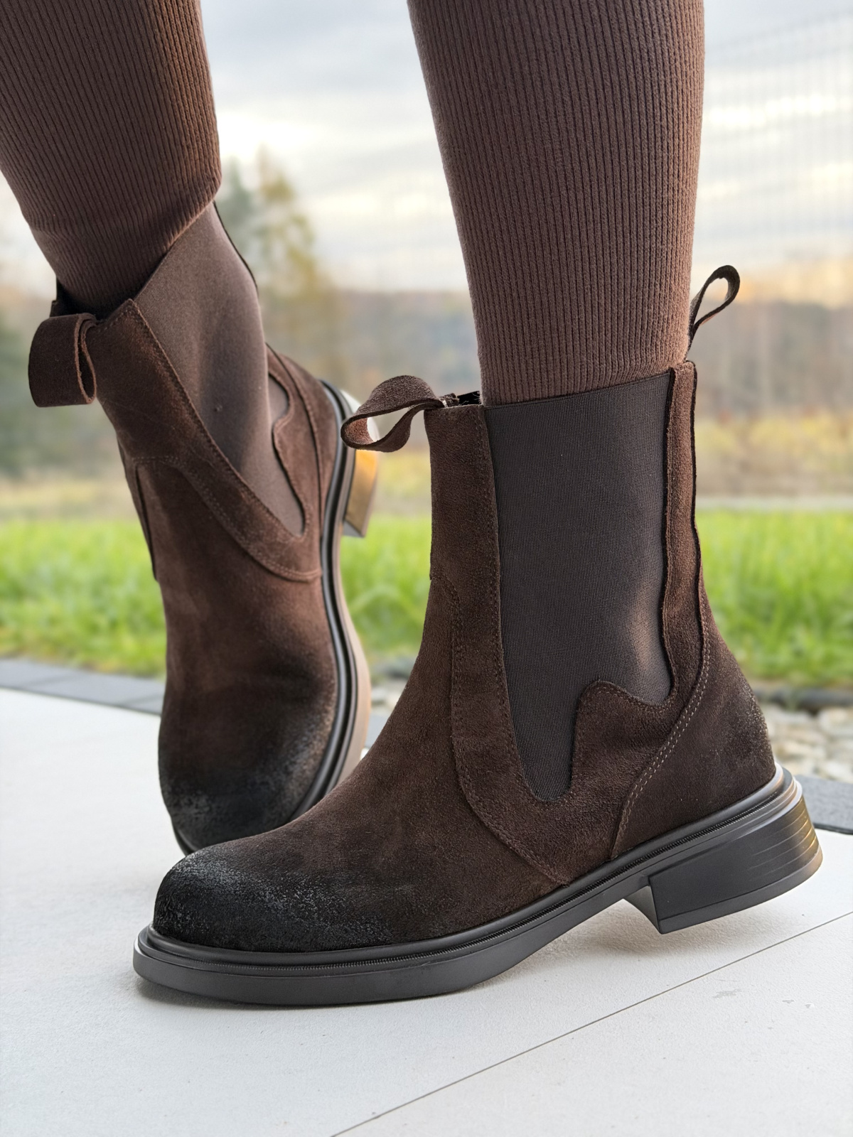 Botki OLEKSY ze skóry naturalnej – Polskiej produkcji