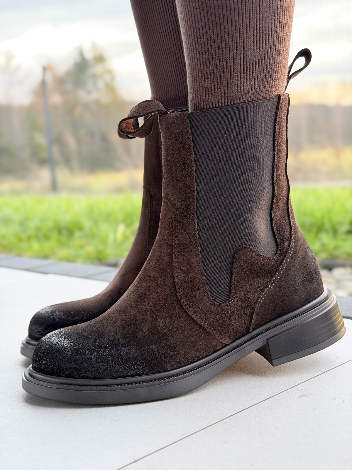 Botki OLEKSY ze skóry naturalnej – Polskiej produkcji