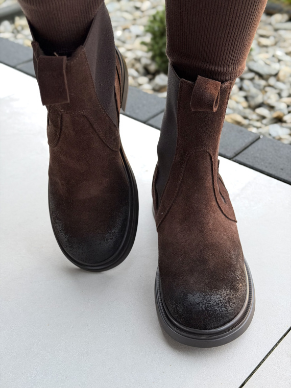 Botki OLEKSY ze skóry naturalnej – Polskiej produkcji