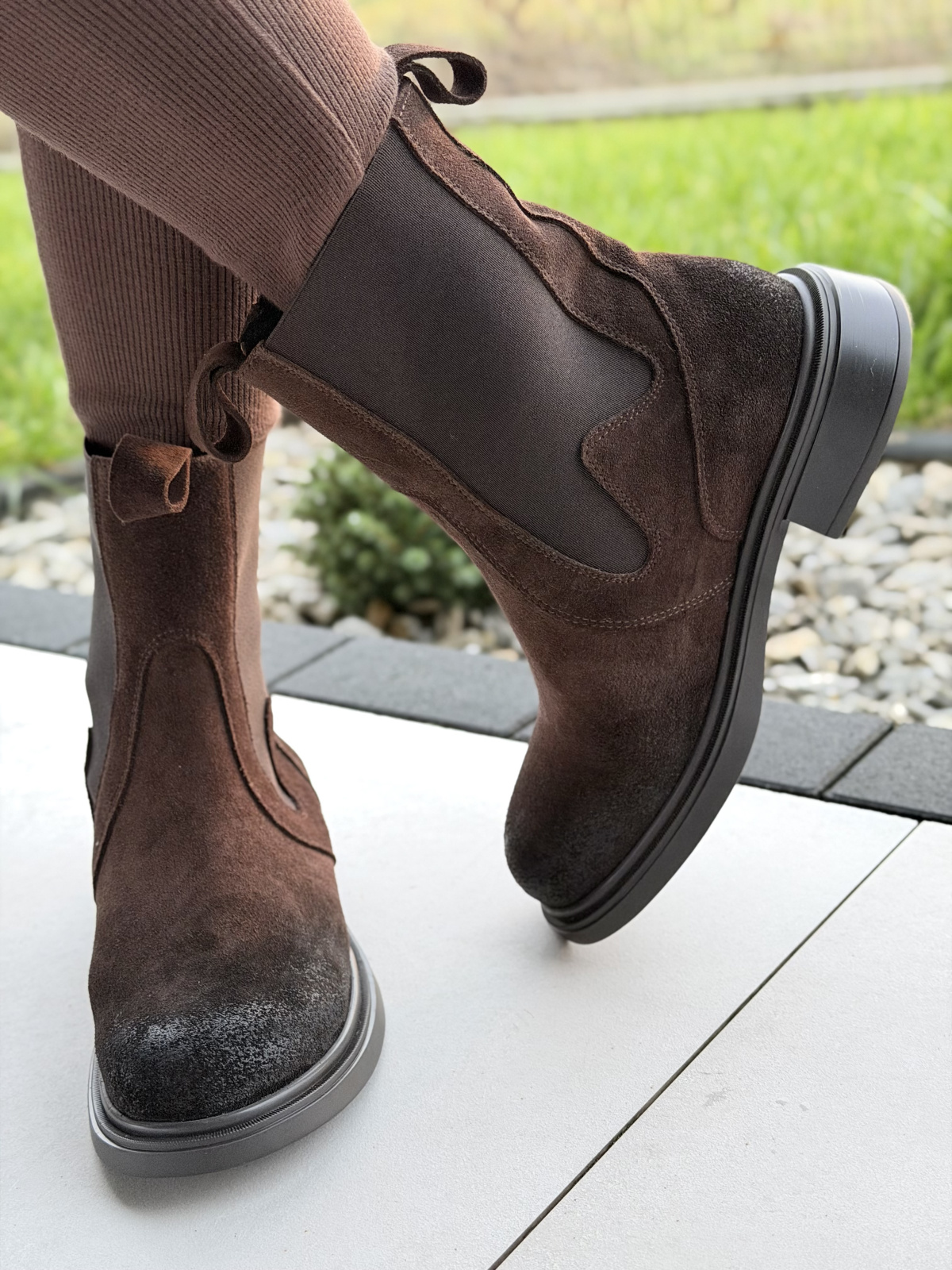 Botki OLEKSY ze skóry naturalnej – Polskiej produkcji