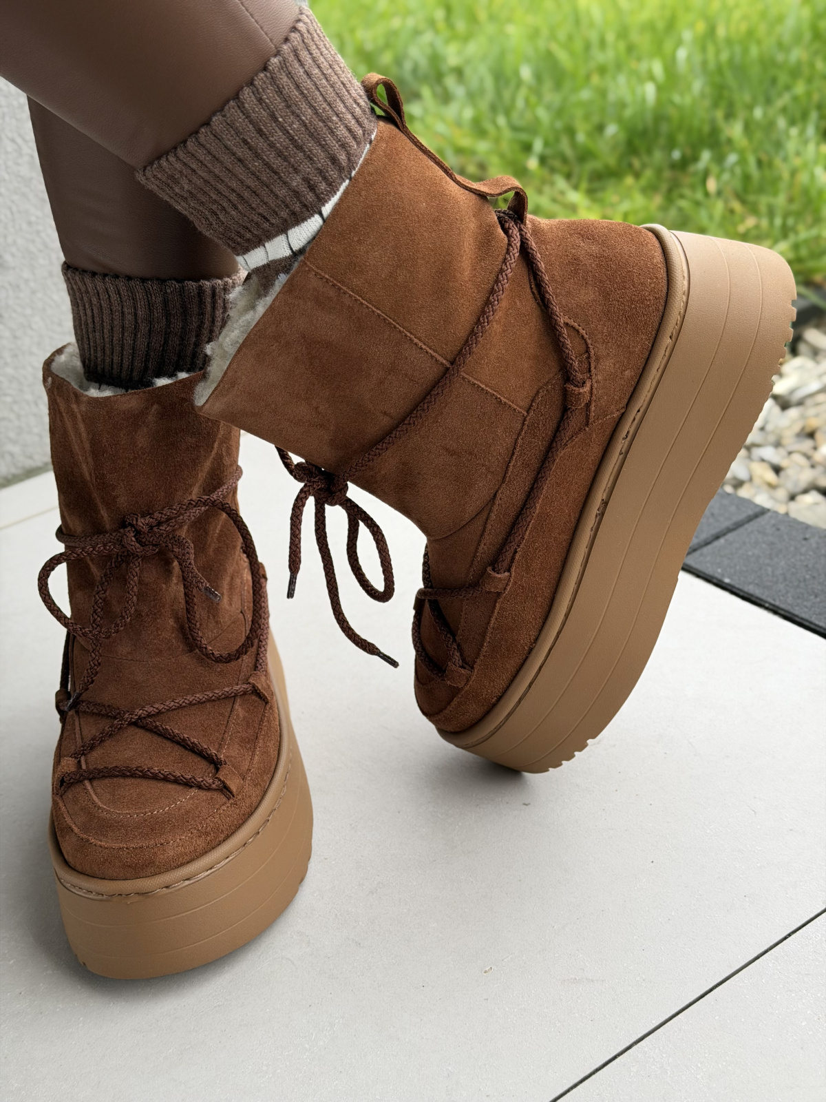 OLEKSY – eleganckie śniegowce ze skóry naturalnej, stworzone w Polsce